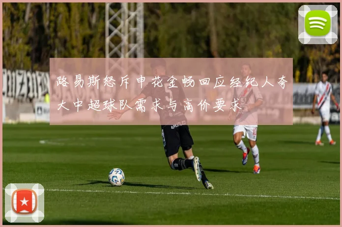 路易斯怒斥申花金畅回应经纪人夸大中超球队需求与高价要求